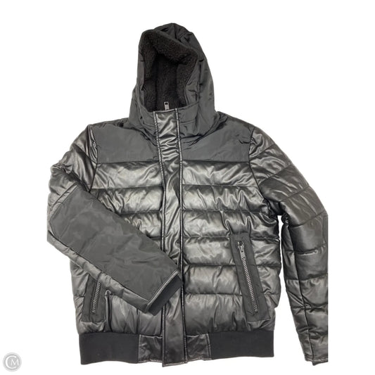 Coat Puffer & Quilted By Express In Black, Size: L