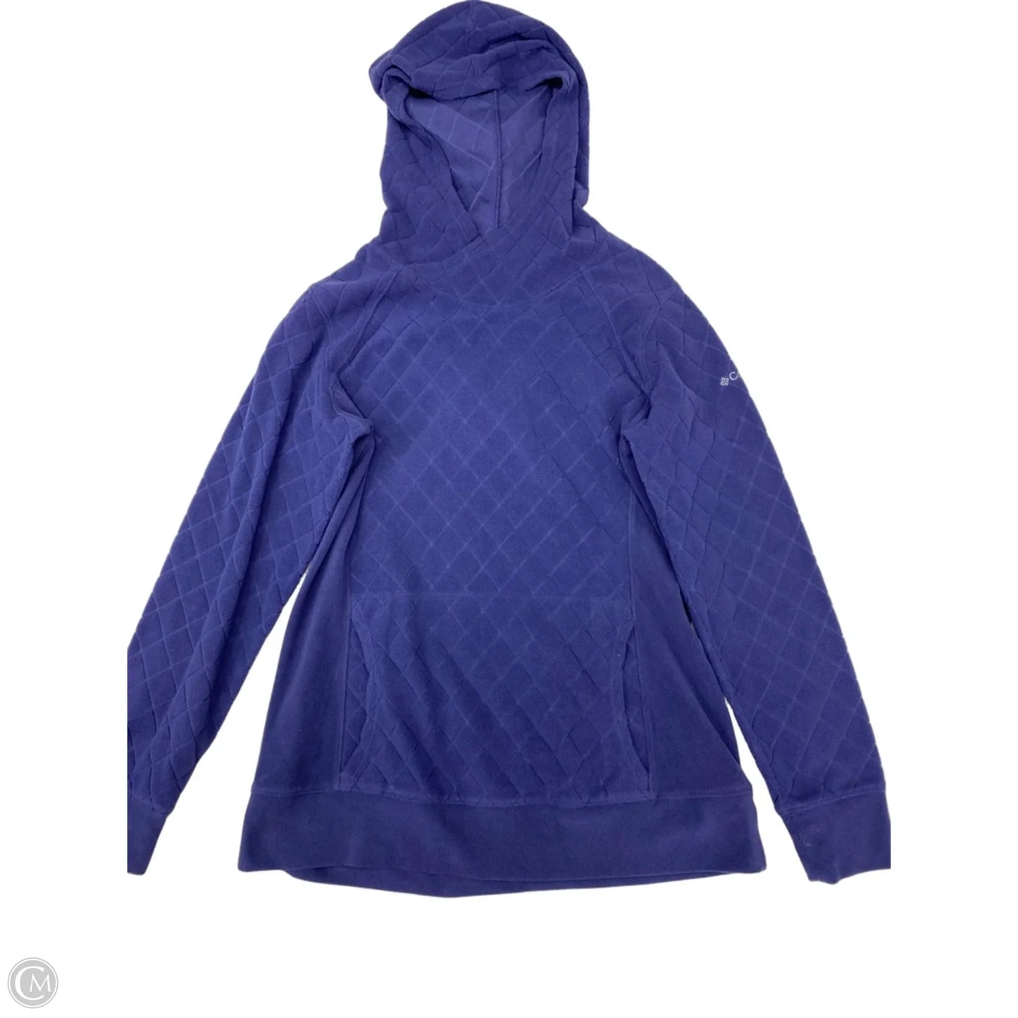 Athletic Sweatshirt Hoodie By Columbia In Blue, Size: M