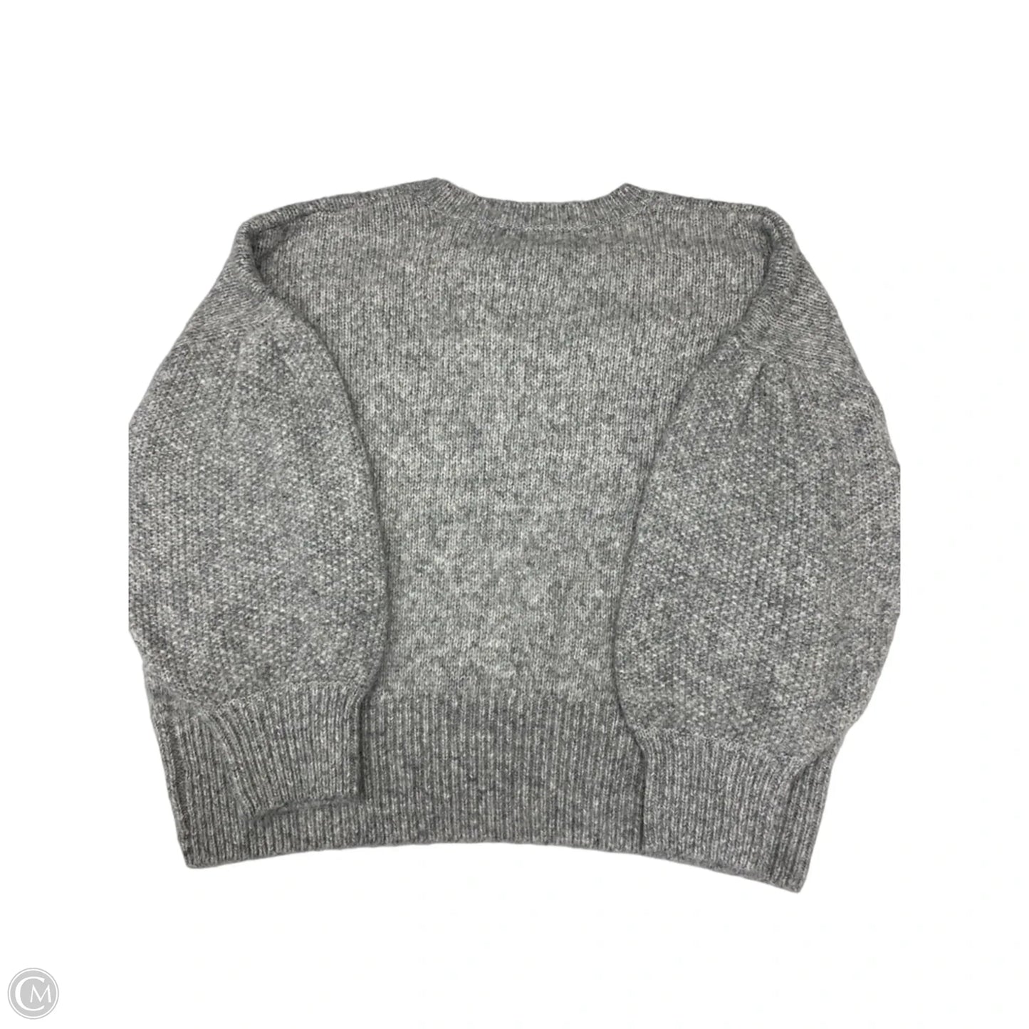 Sweater By Free Assembly In Grey, Size: 3x
