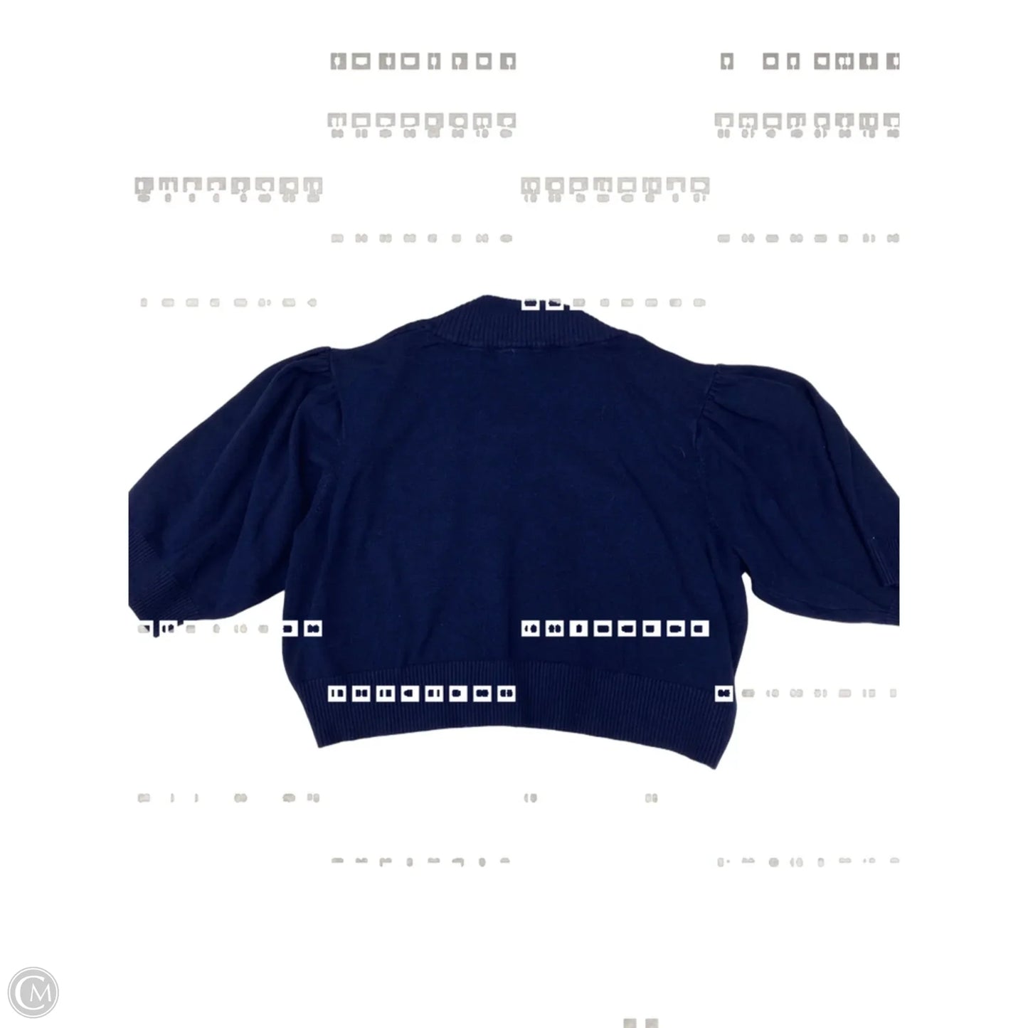 Cardigan By Ashley Stewart In Navy, Size: L