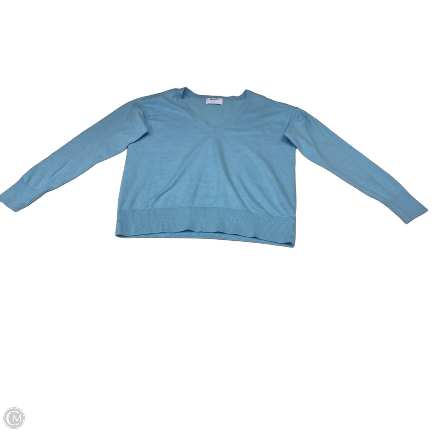 Top Long Sleeve By Old Navy In Blue, Size: Xs