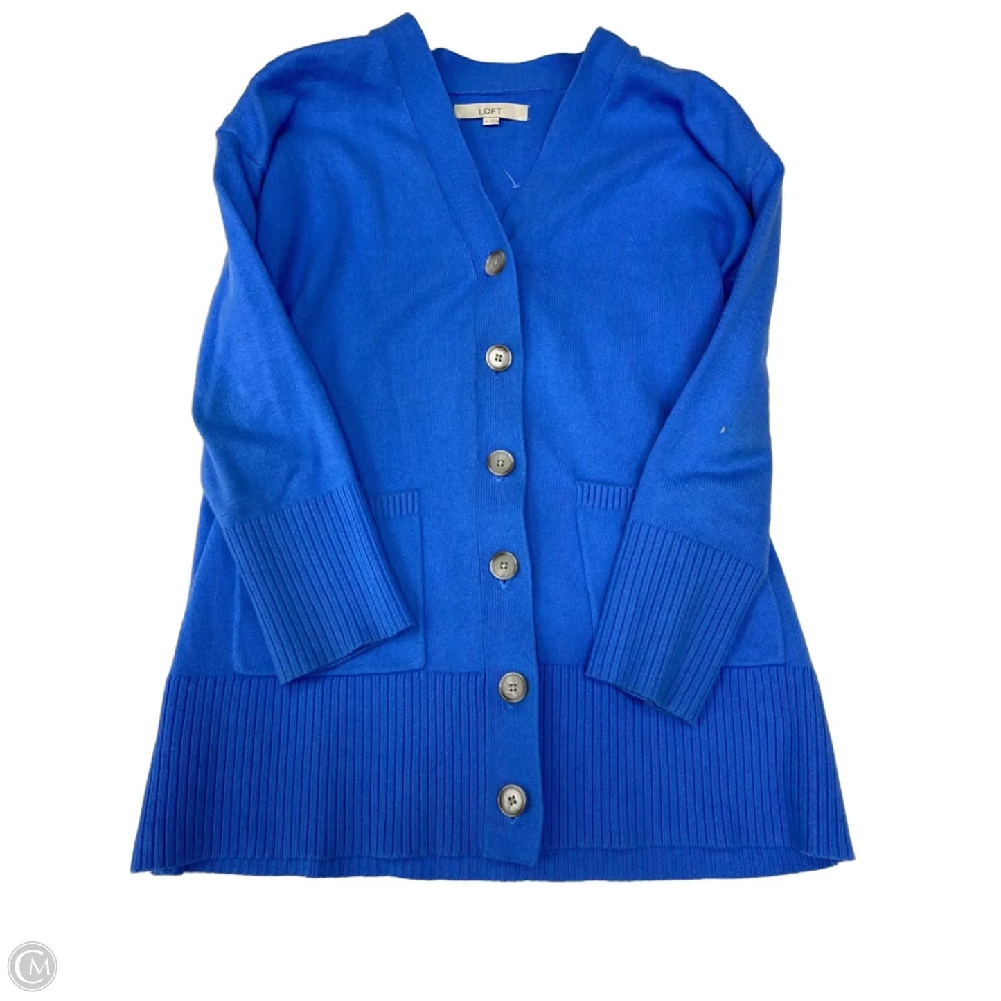 Cardigan By Loft In Blue, Size: M
