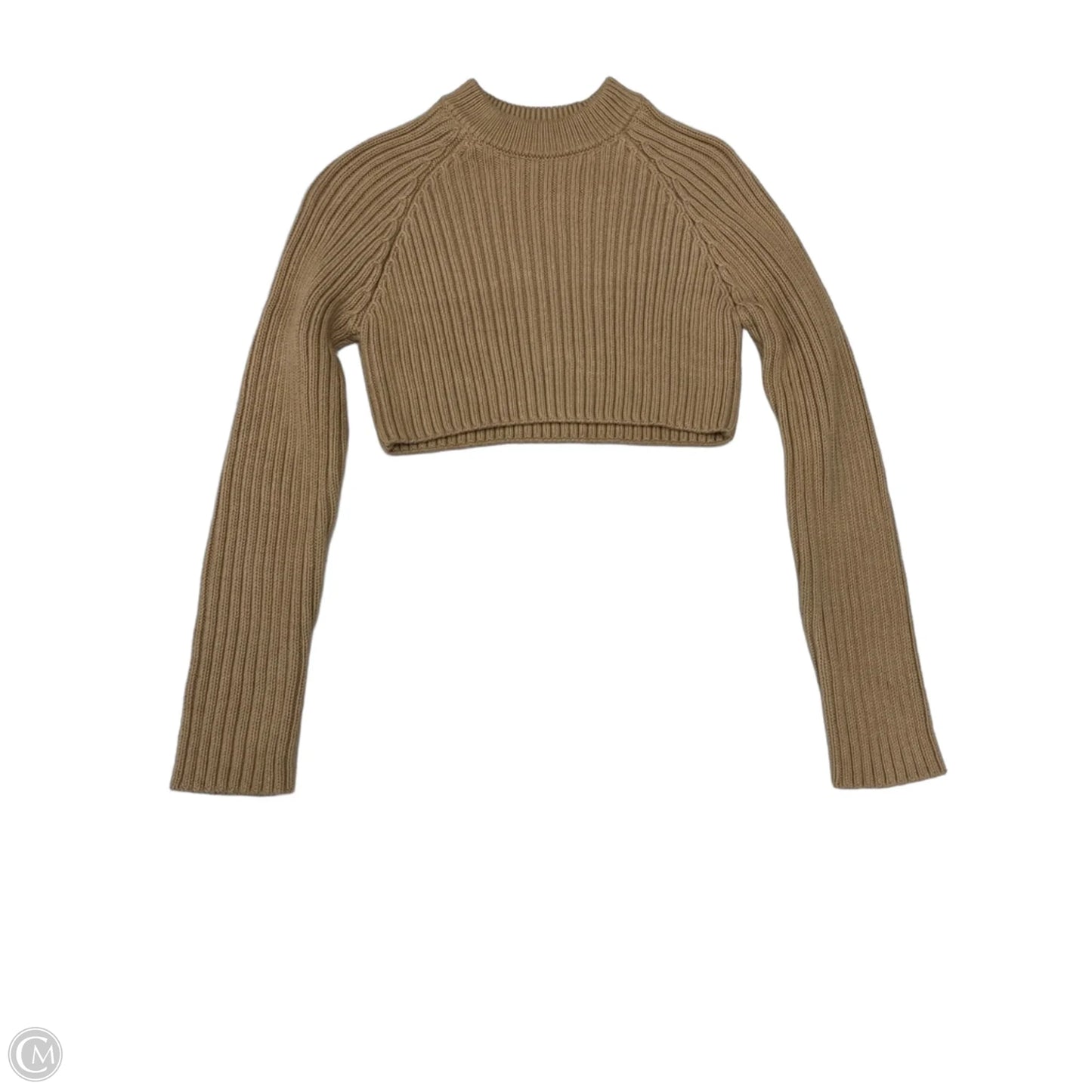 Sweater By Zara In Tan, Size: Xs