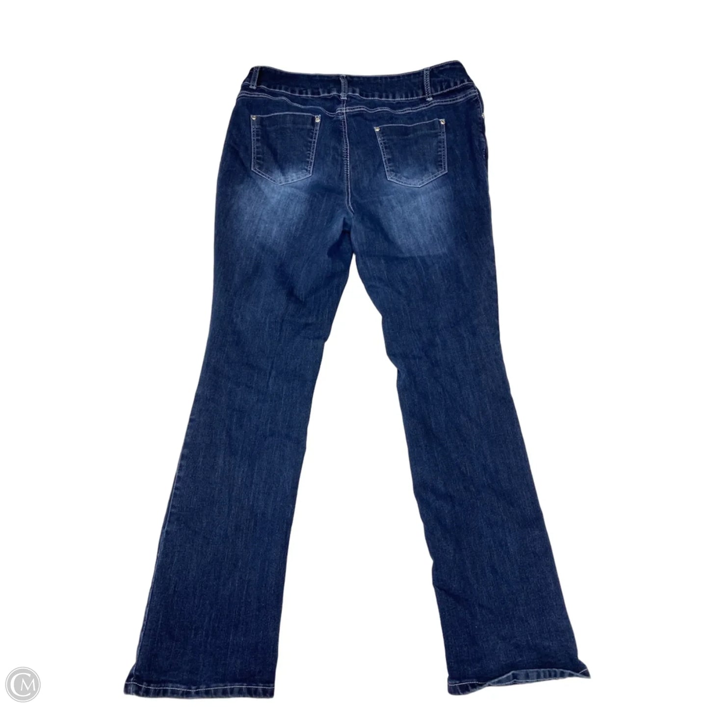 Jeans Boot Cut By Ashley Stewart In Blue Denim, Size: 16