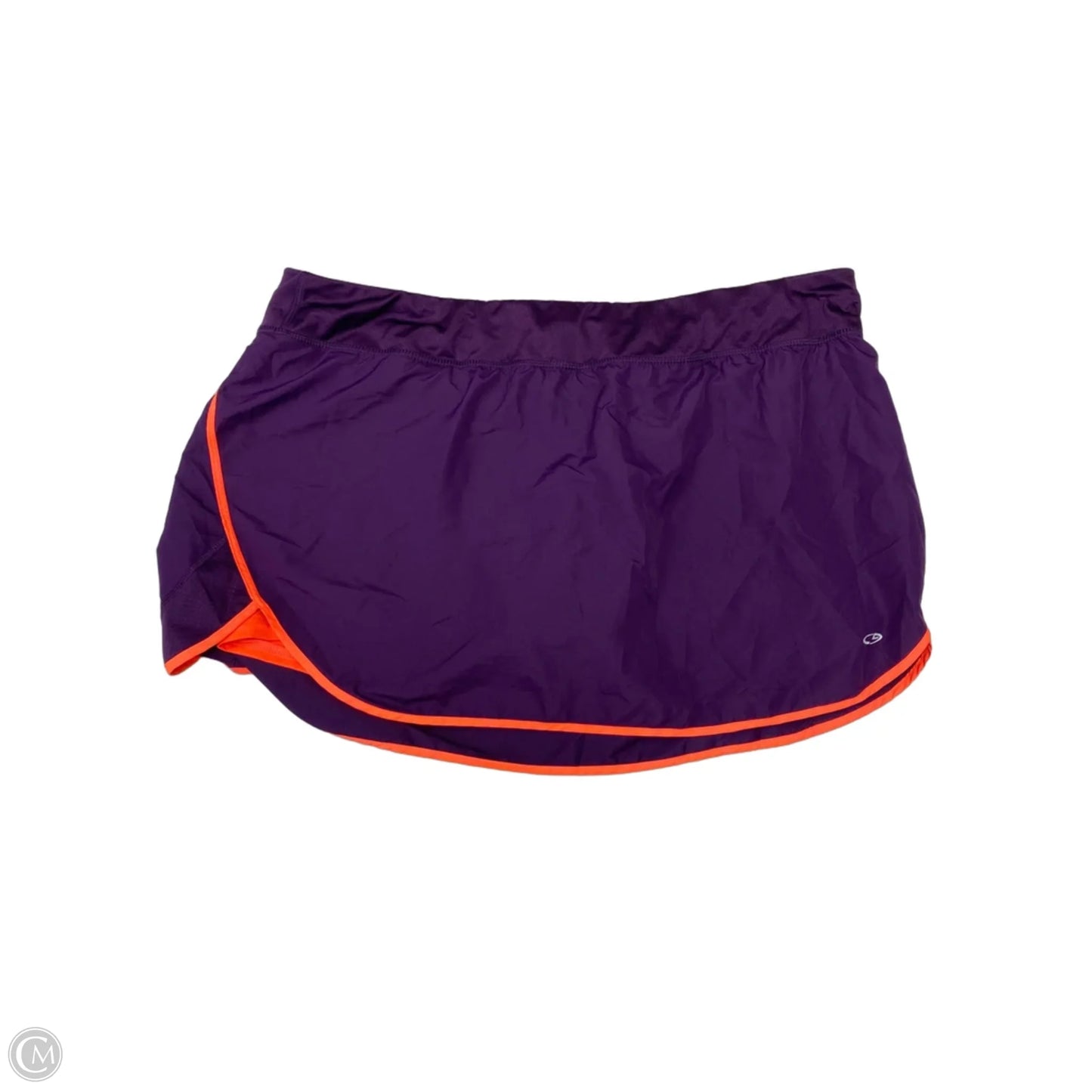 Athletic Skort By Champion In Purple, Size: Xxl