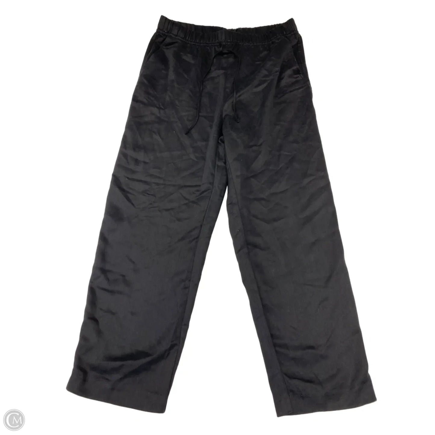 Pants Wide Leg By H&m In Black, Size: 10