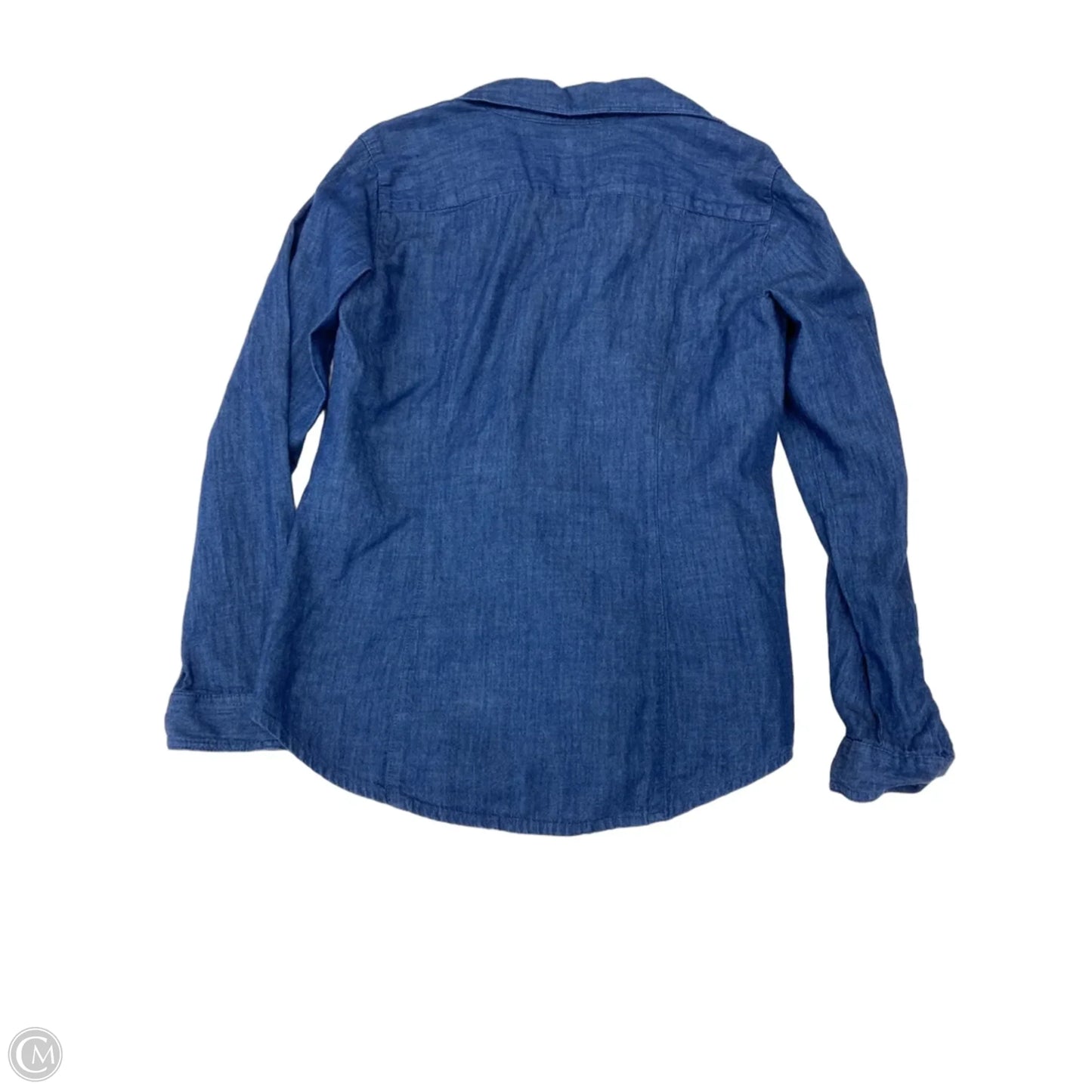 Top Long Sleeve By Loft In Blue, Size: S
