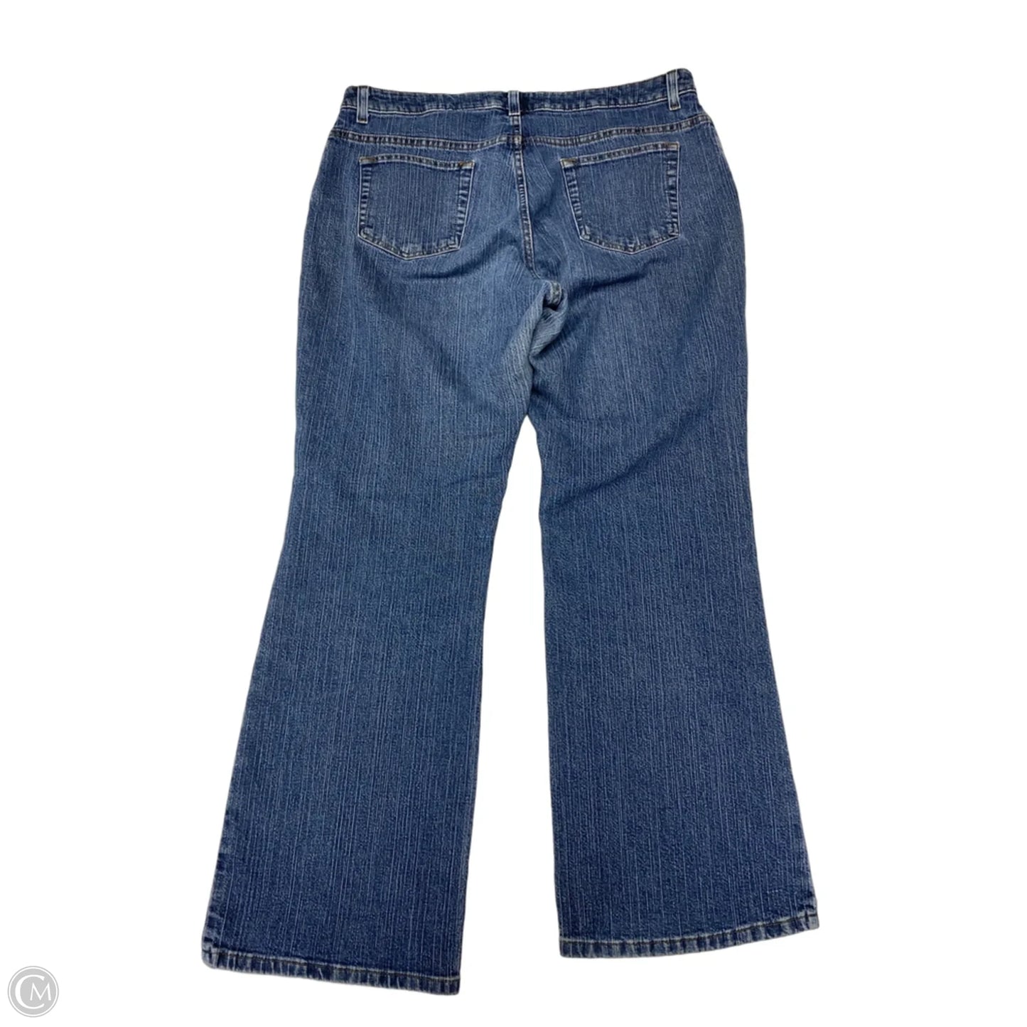 Jeans Wide Leg By Covington In Blue Denim, Size: 16