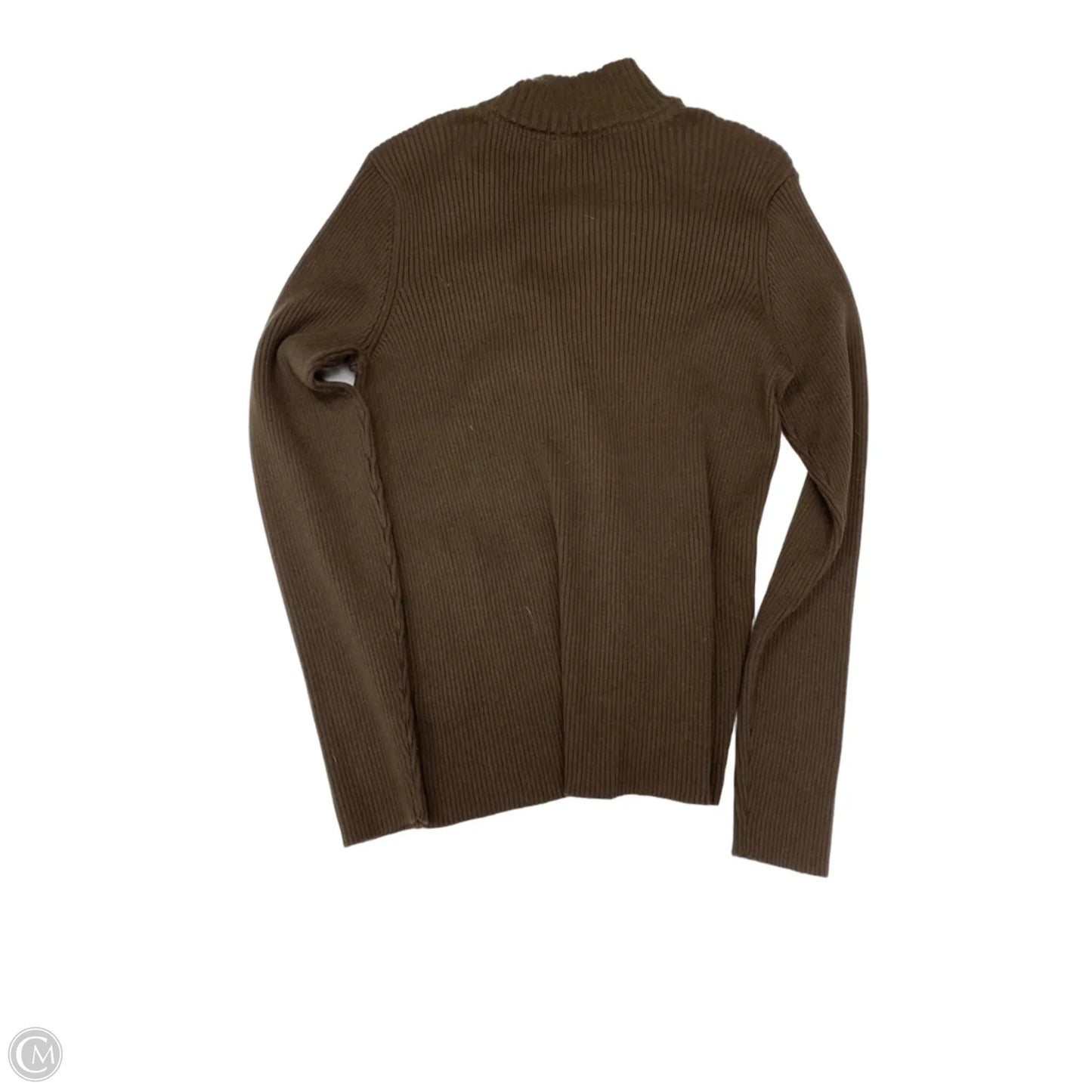 Cardigan By Charter Club In Brown, Size: L