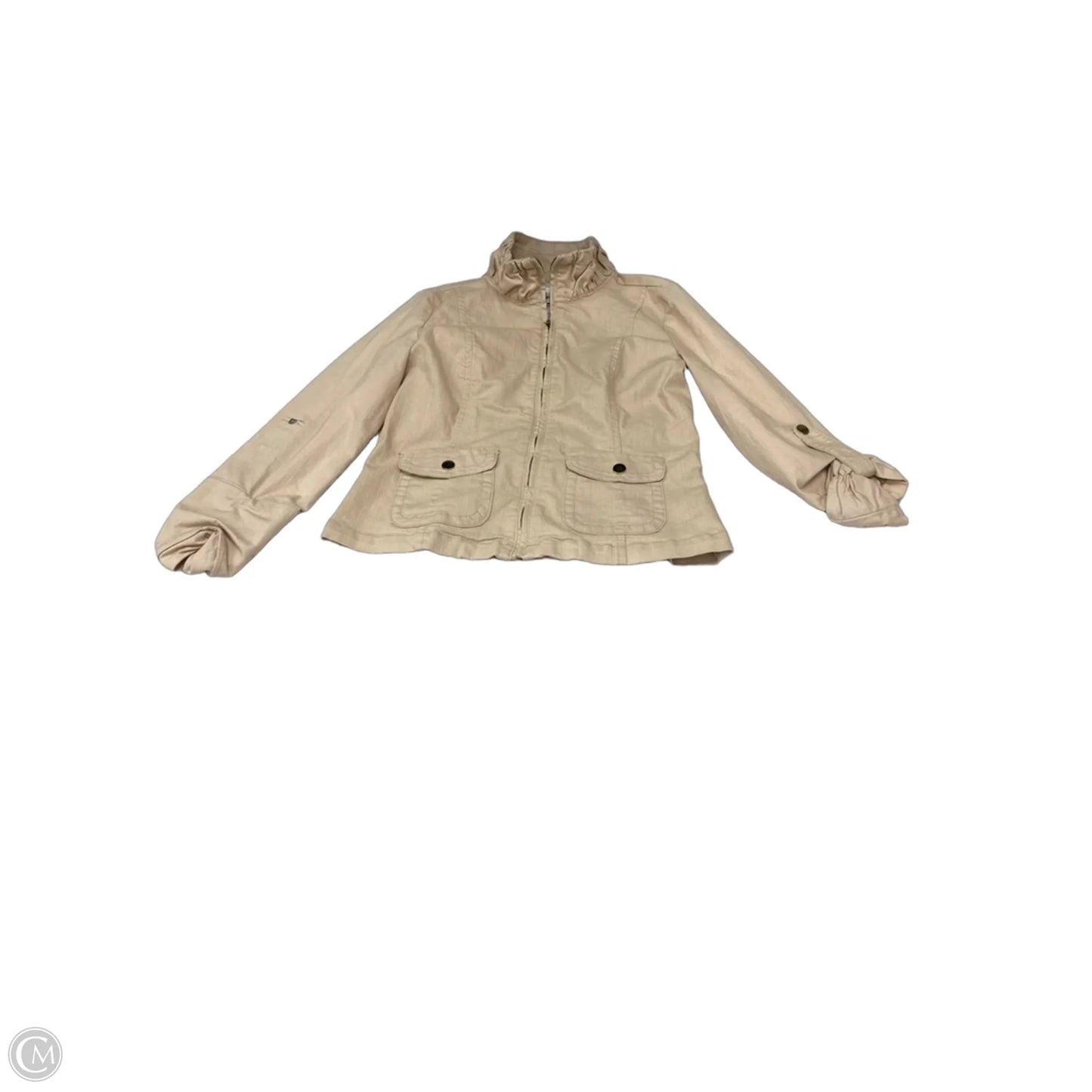 Jacket Other By Live A Little In Beige, Size: S