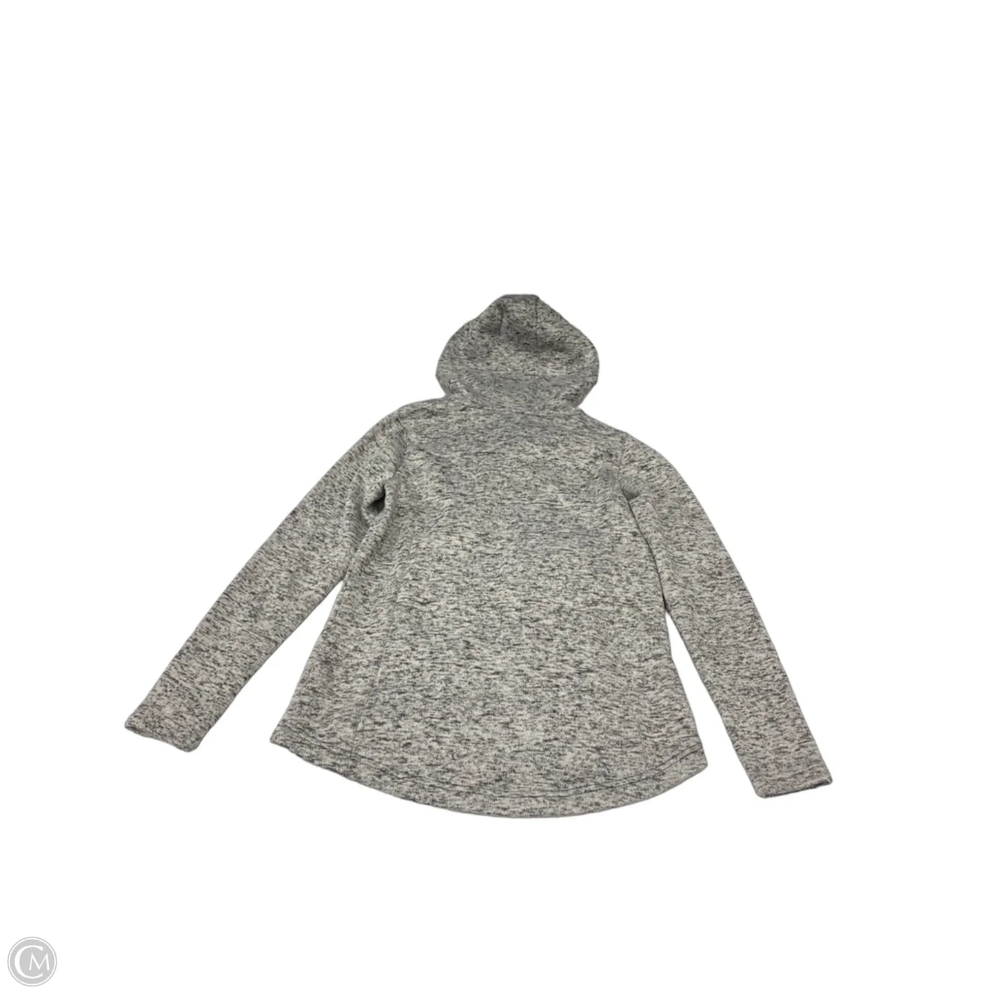 Athletic Jacket By St Johns Bay In Black & Grey, Size: M