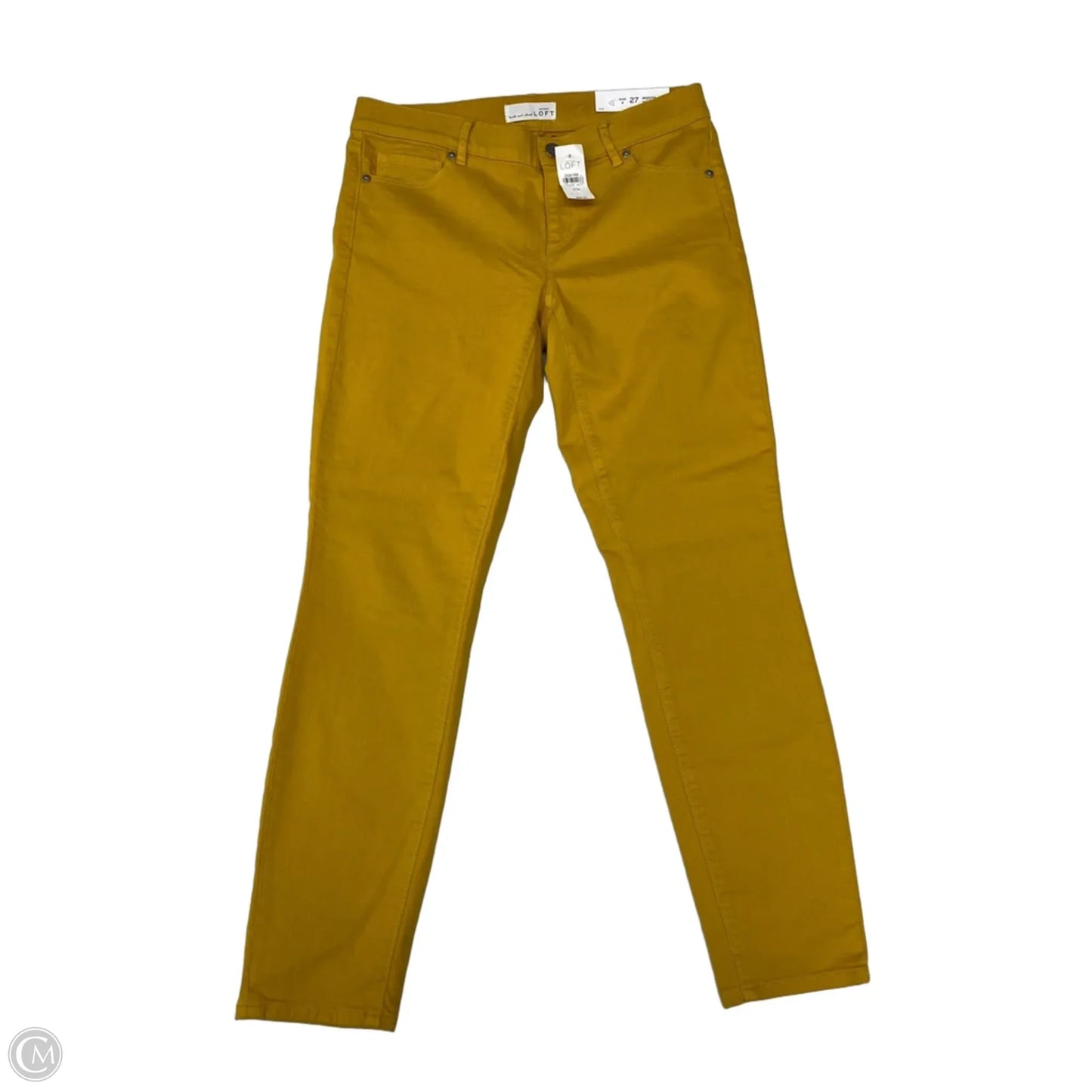 Pants Chinos & Khakis By Loft In Yellow, Size: 4