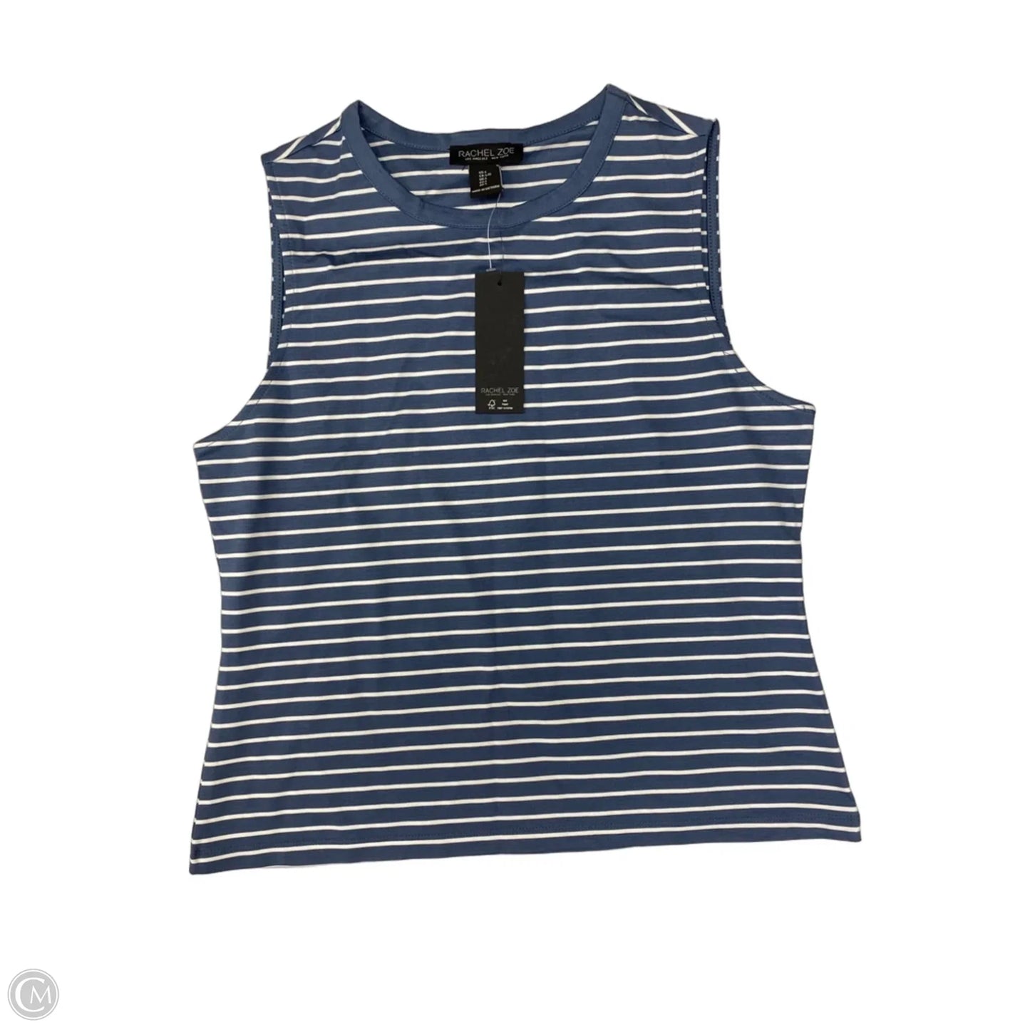 Top Sleeveless By Rachel Zoe In Striped Pattern, Size: L