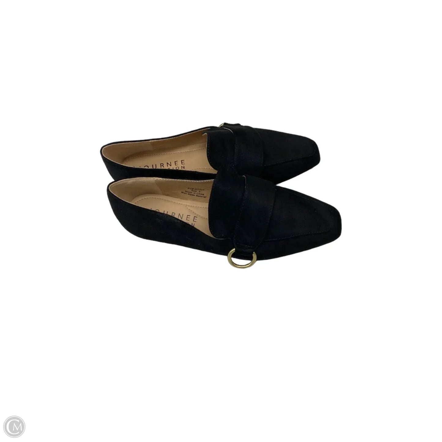 Shoes Flats By Journee In Black, Size: 6