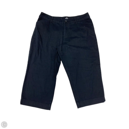 Capris By St Johns Bay In Black, Size: 14