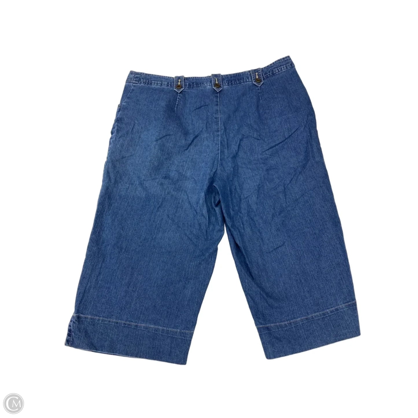 Capris By White Stag In Blue Denim, Size: 12