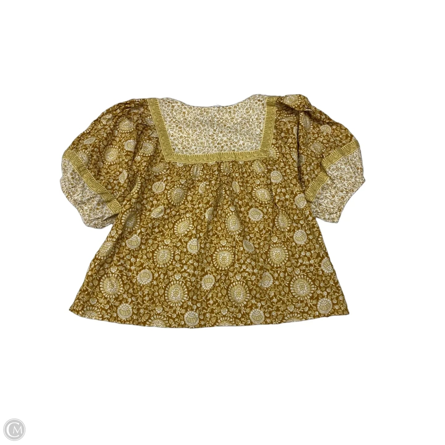 Top Short Sleeve By Old Navy In Paisley Print, Size: M