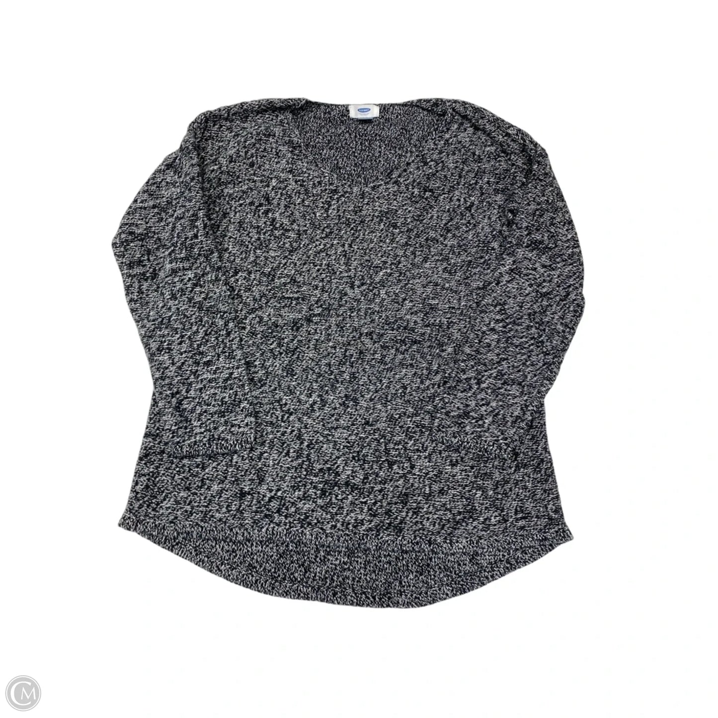 Sweater By Old Navy In Black & White, Size: M
