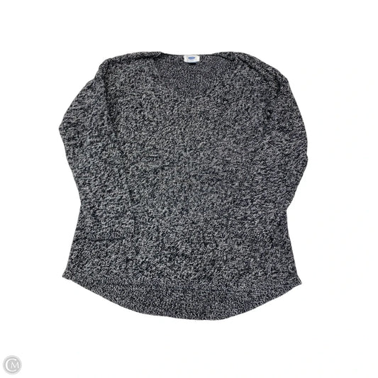 Sweater By Old Navy In Black & White, Size: M