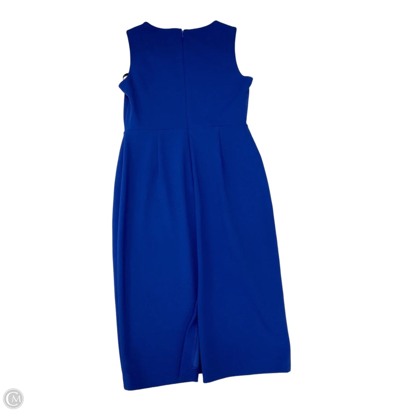 Dress Work By Calvin Klein In Blue, Size: S