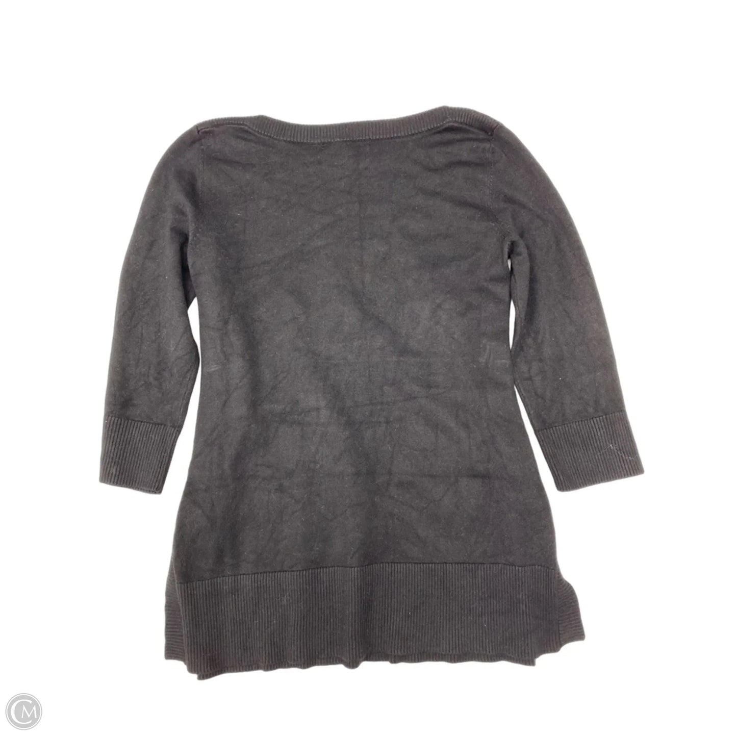Top 3/4 Sleeve By Cable And Gauge In Black, Size: M