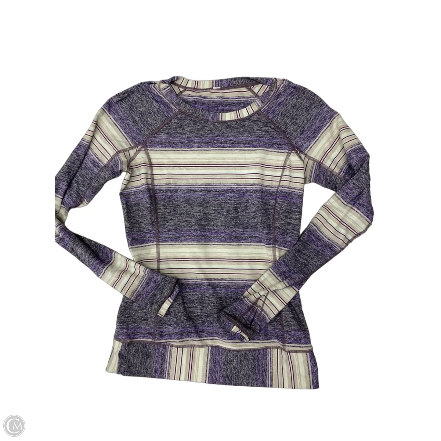 Athletic Sweatshirt Crewneck By Lululemon In Purple, Size: S