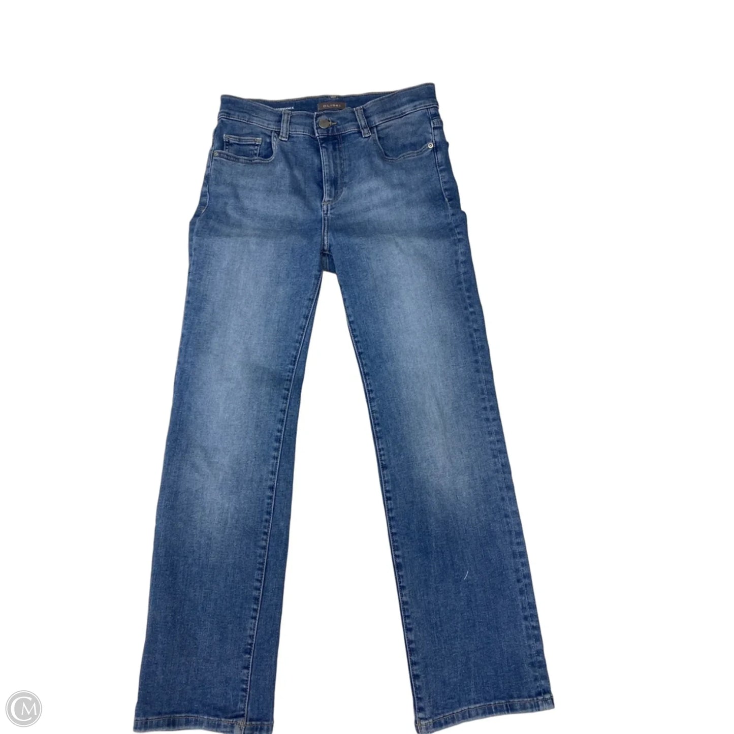 Jeans Straight By Dl1961 In Blue Denim, Size: 4