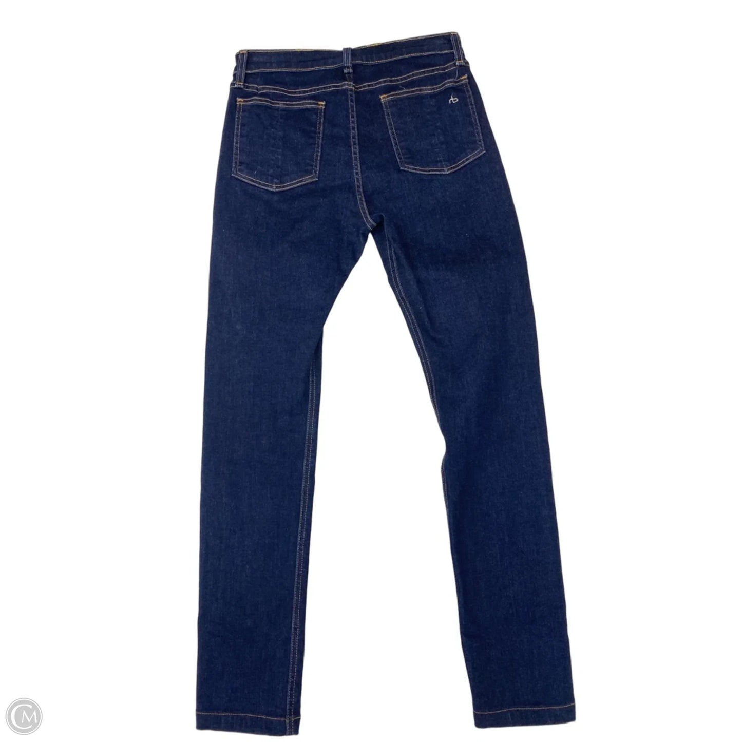 Jeans Straight By Rag And Bone In Navy, Size: 8