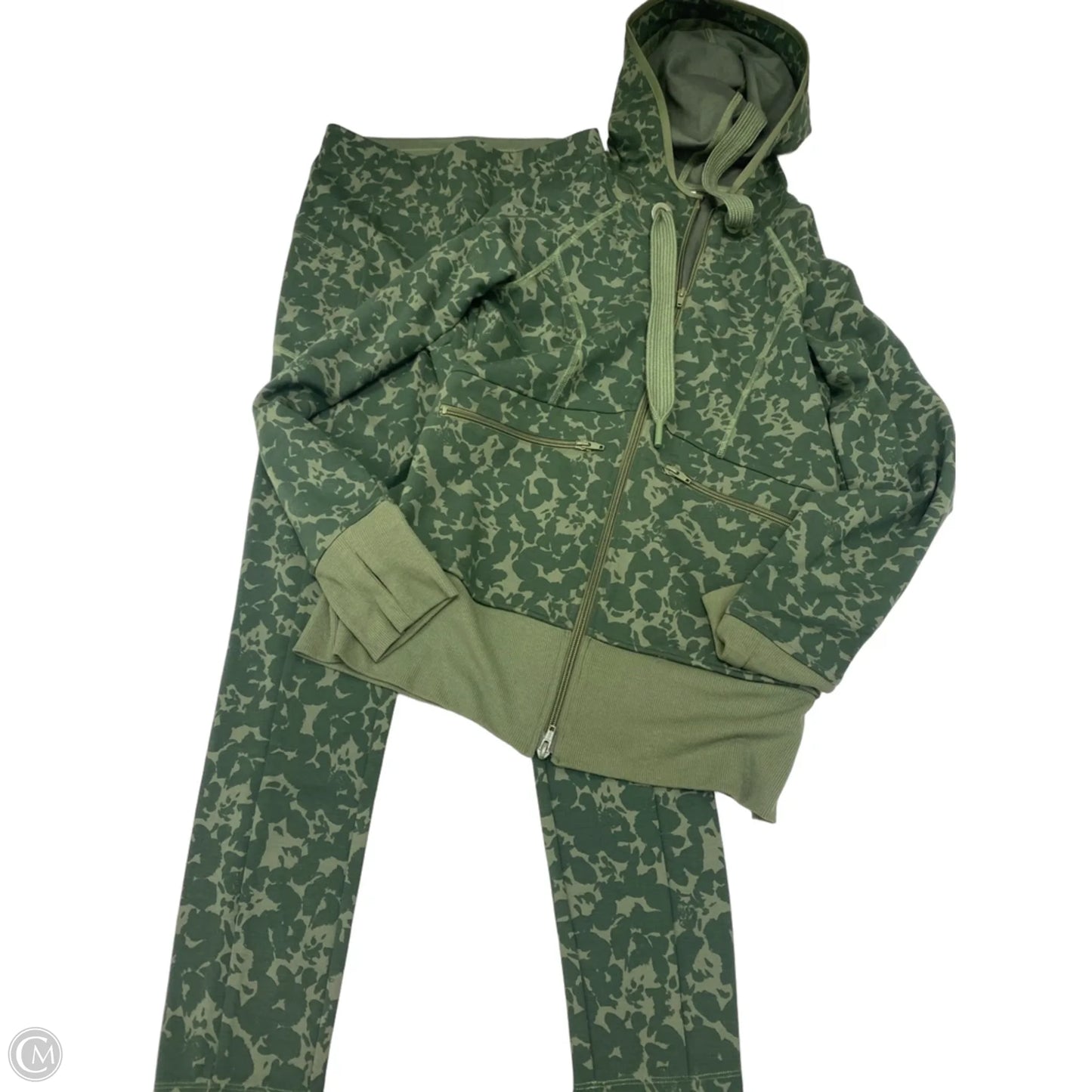 Athletic Pants 2pc By Cabi In Camouflage Print, Size: S