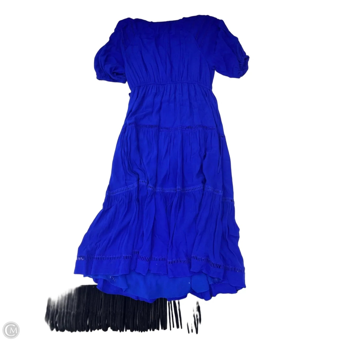 Dress Casual Maxi By Gibson And Latimer In Blue, Size: L