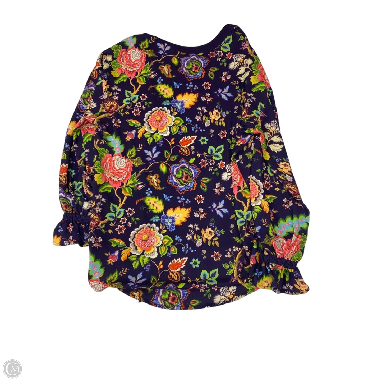 Top Long Sleeve By Clothes Mentor In Floral Print, Size: S