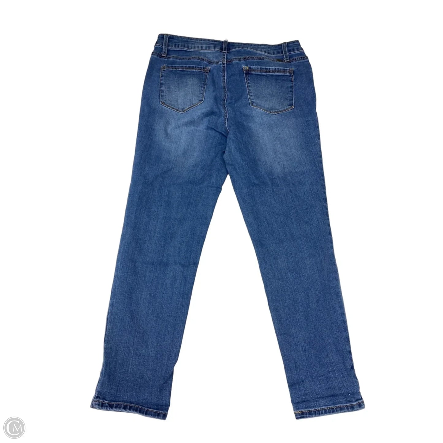 Jeans Straight By 1822 Denim In Blue Denim, Size: 14