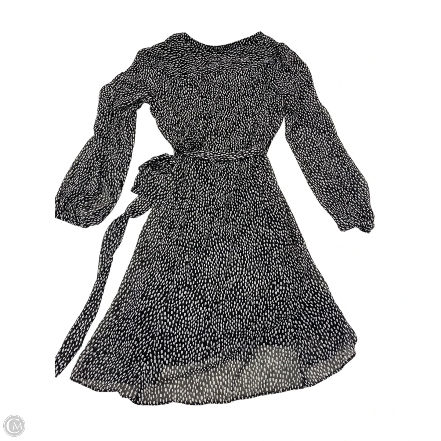 Dress Work By Msk In Black & White, Size: L