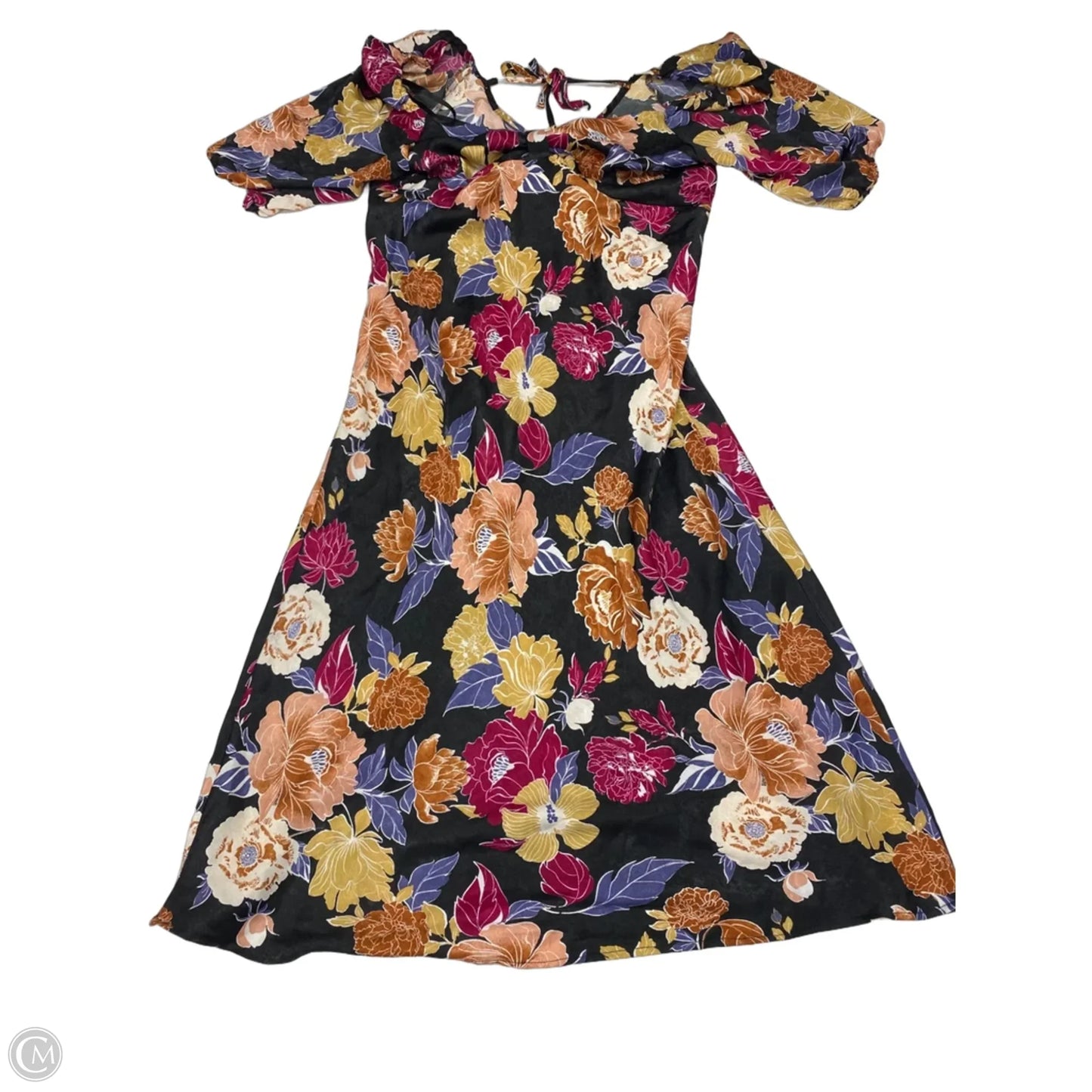 Dress Casual Maxi By Clothes Mentor In Floral Print, Size: L