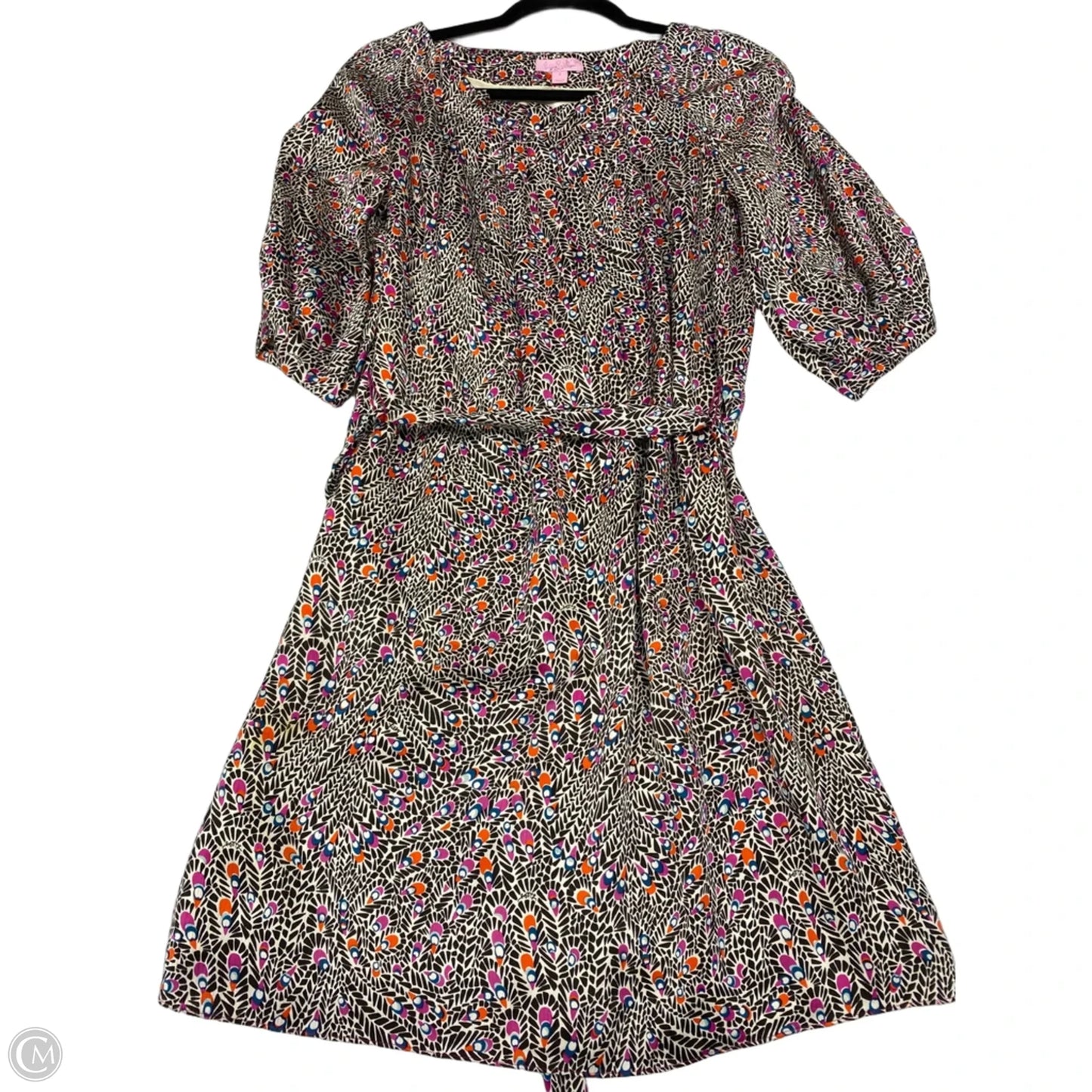 Dress Designer By Lilly Pulitzer In Geometric Pattern, Size: Xs