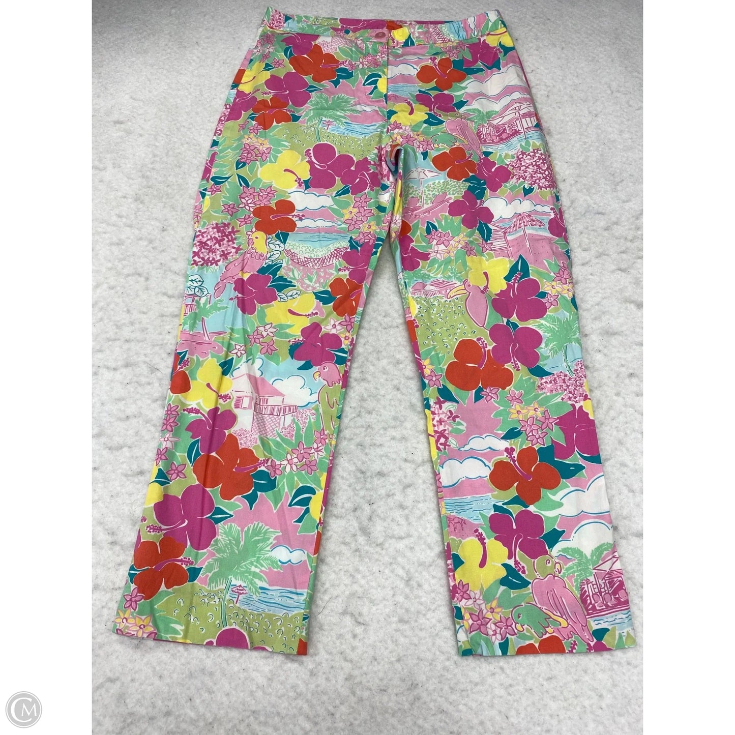 Pants Designer By Lilly Pulitzer In Pink, Size: 4