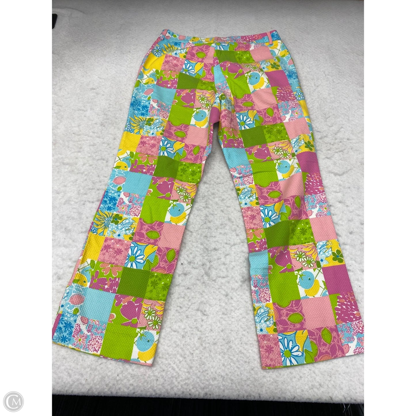 Pants Designer By Lilly Pulitzer In Yellow, Size: 8