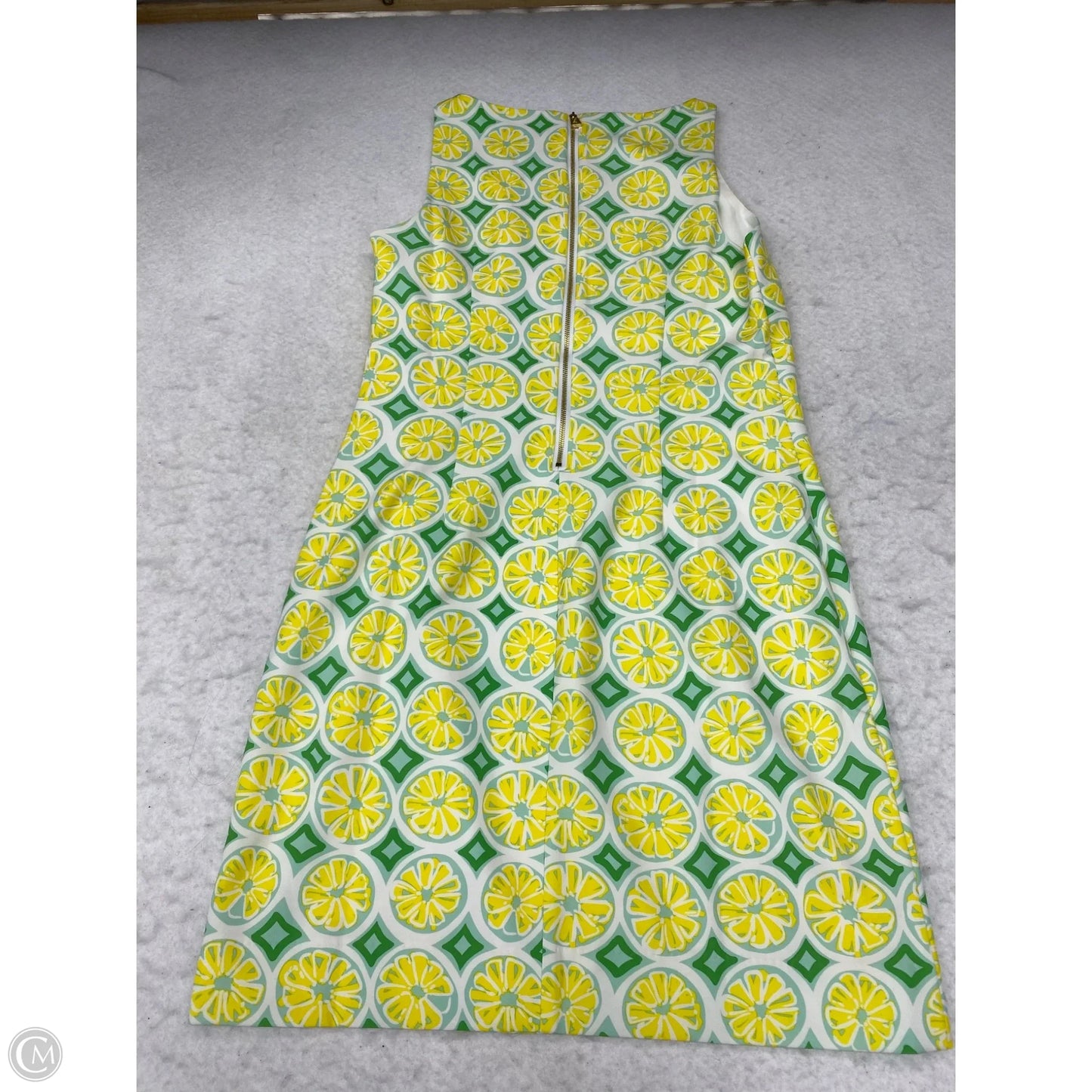 Dress Casual Midi By Sail To Sable In Yellow, Size: S