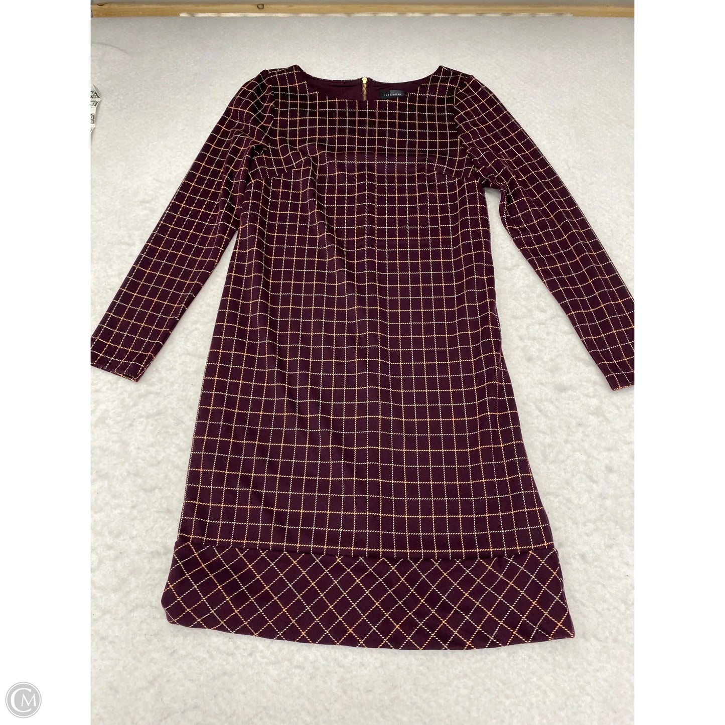 Dress Work By Limited In Plaid Pattern, Size: S