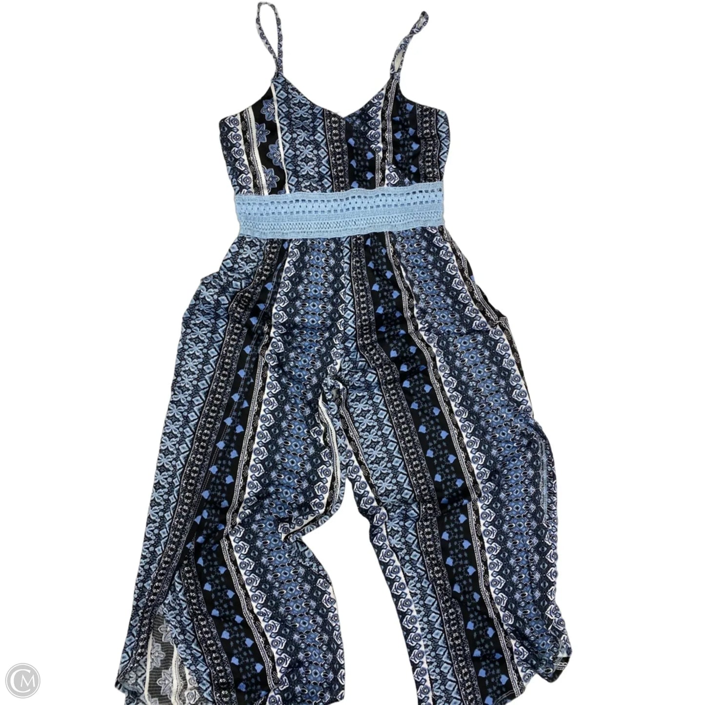 Jumpsuit By No Boundaries In Blue, Size: M