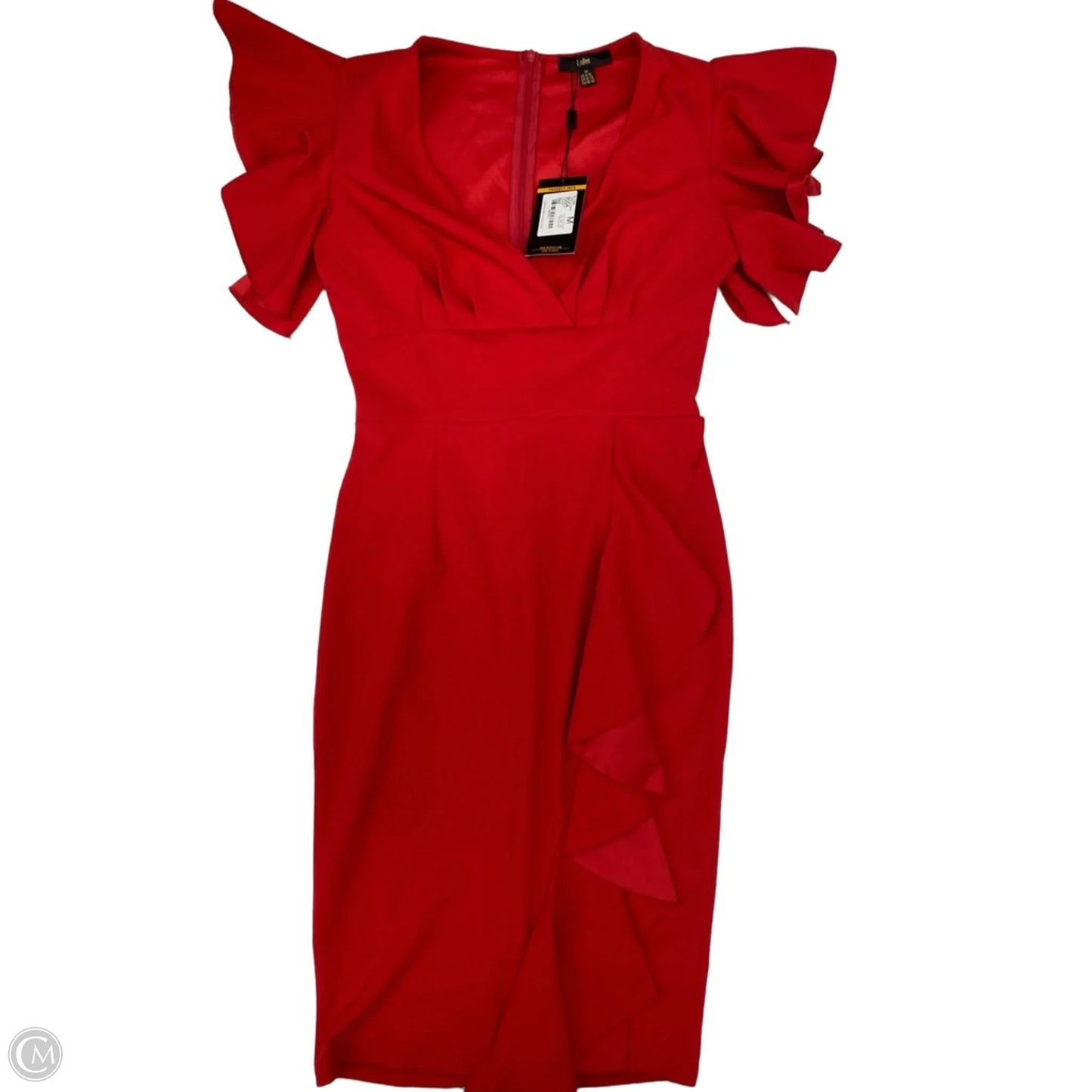 Dress Work By Clothes Mentor In Red, Size: M
