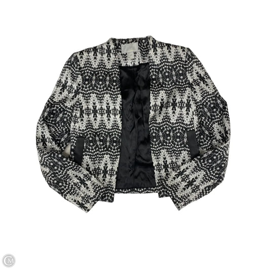 Blazer By H&m In Black & Silver, Size: S
