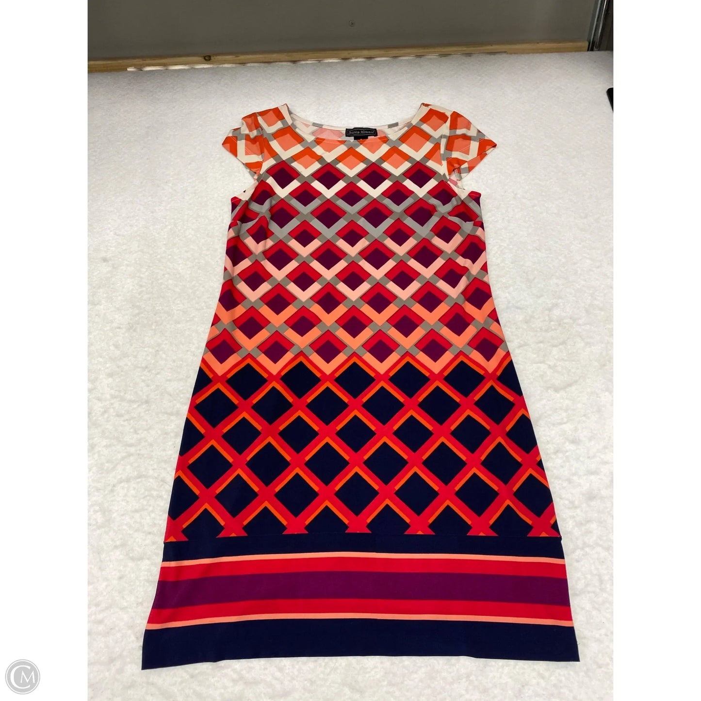 Dress Work By Jessica Howard In Orange, Size: S