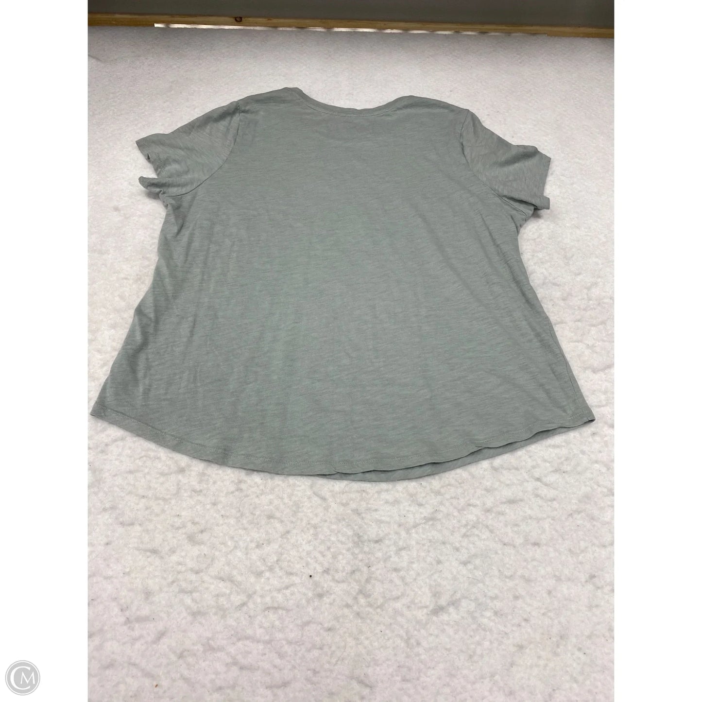 Top Short Sleeve Basic By Old Navy In Green, Size: Xl