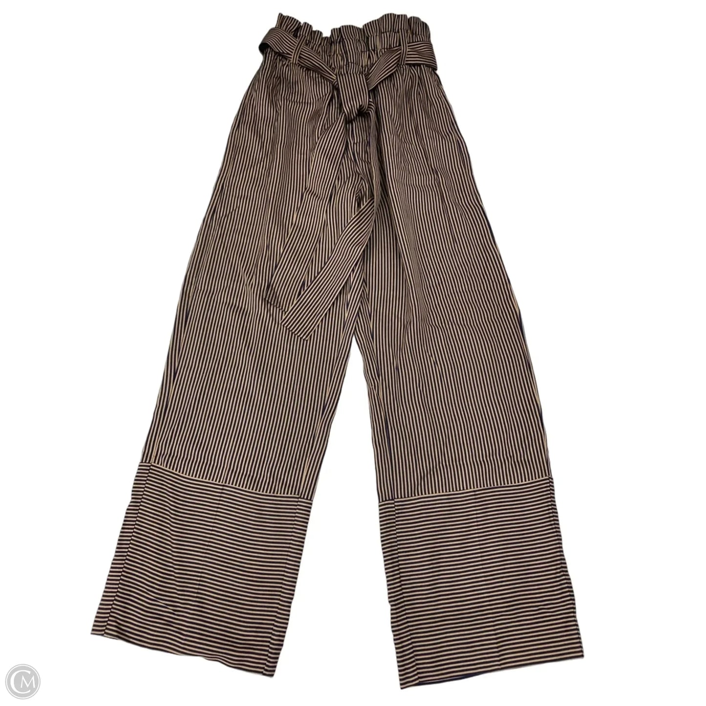 Pants Wide Leg By Point Sur In Striped Pattern, Size: 4