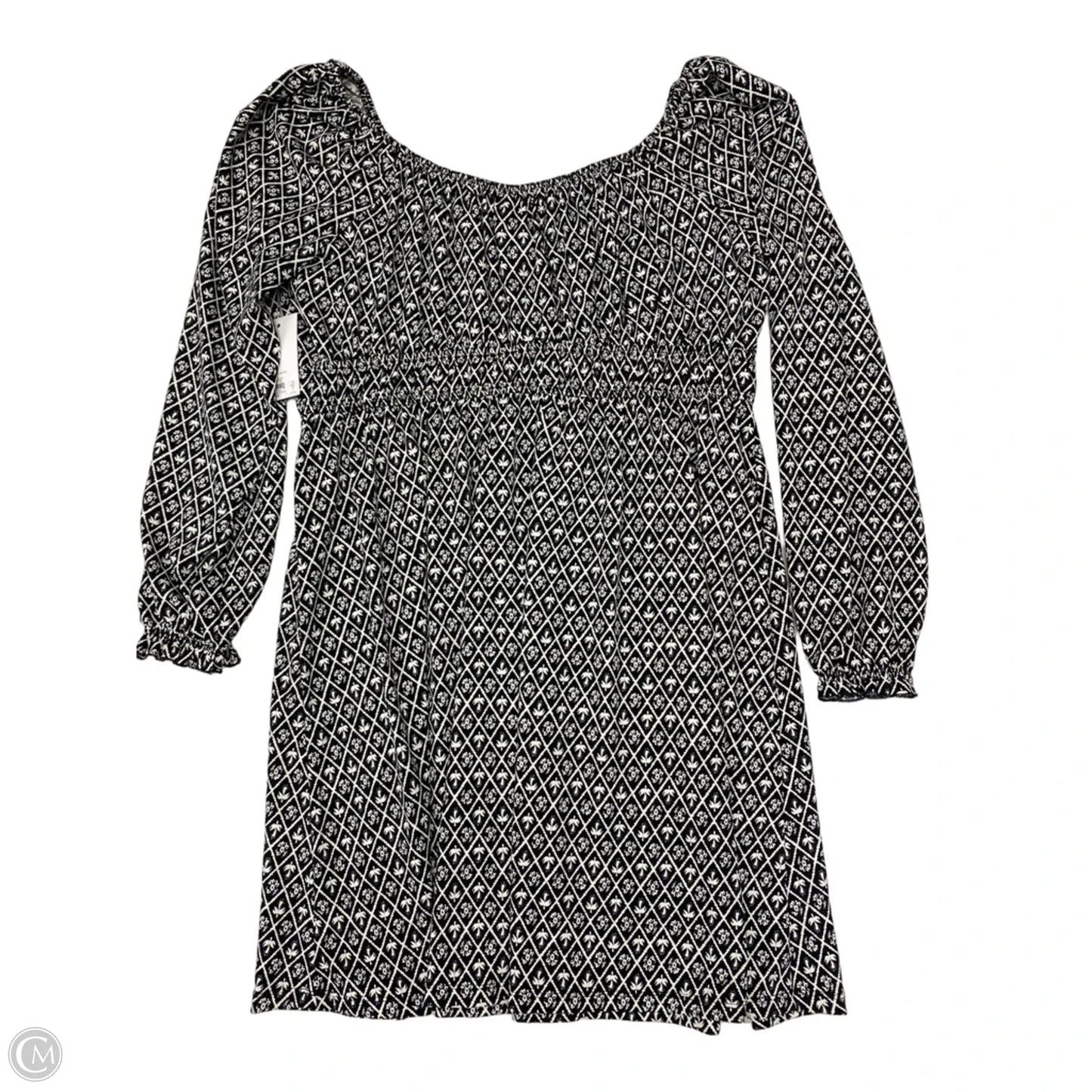Dress Casual Short By So In Black & White, Size: Xxl