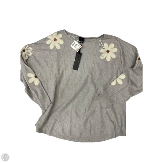 Sweater By Aaeda In Grey, Size: 2x
