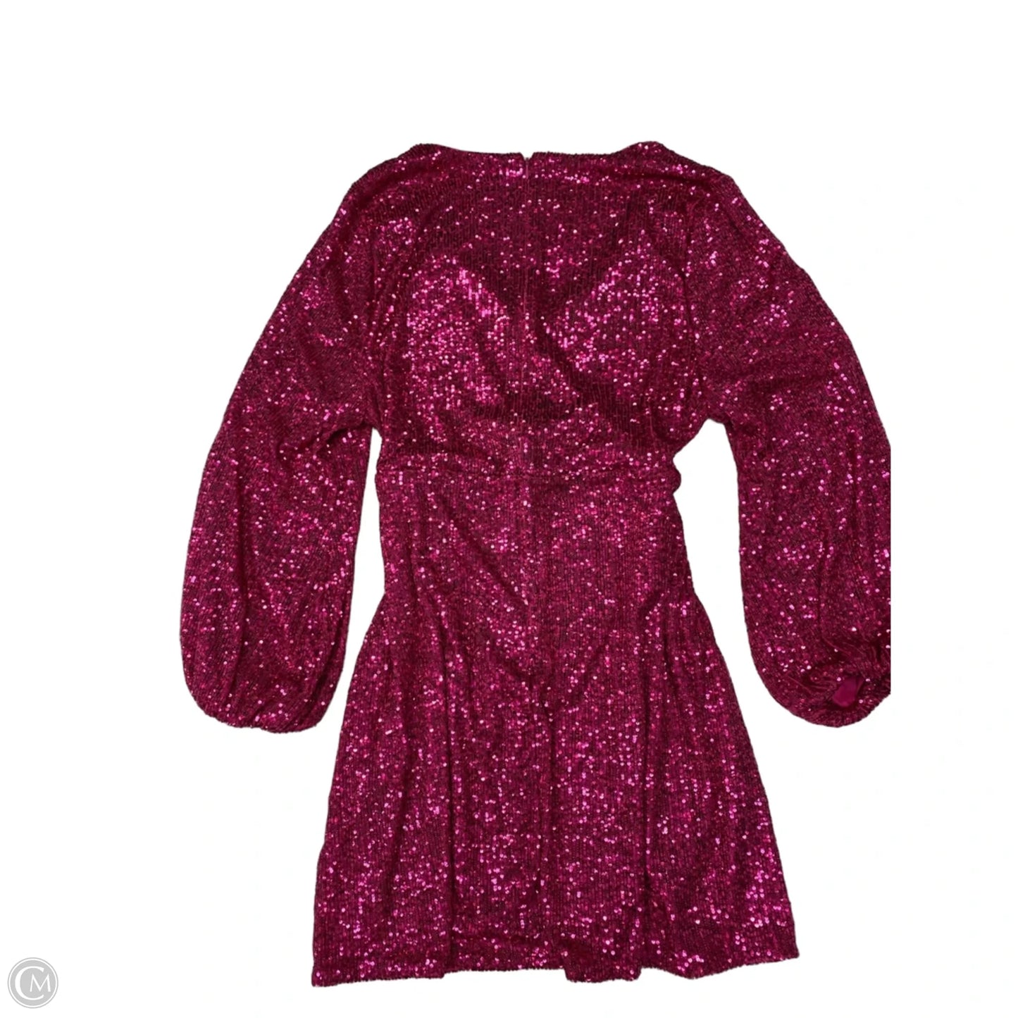 Dress Party Short By The Drop In Pink, Size: 2x
