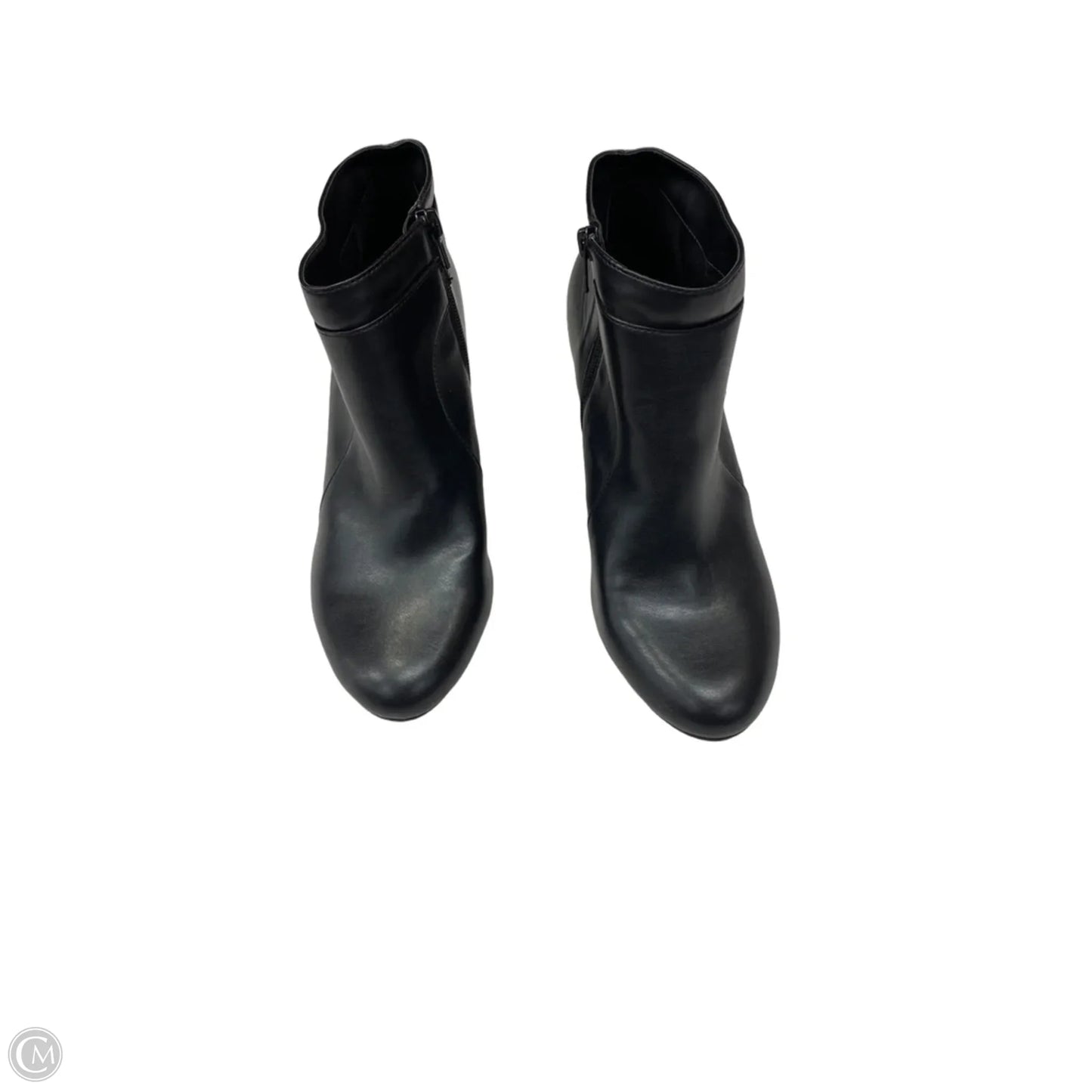 Boots Ankle Heels By Bandolino In Black, Size: 9