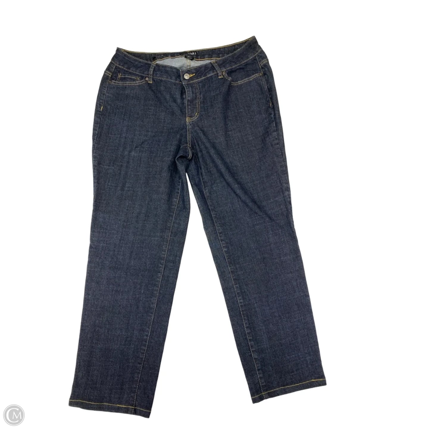 Jeans Straight By Ana In Blue Denim, Size: 16